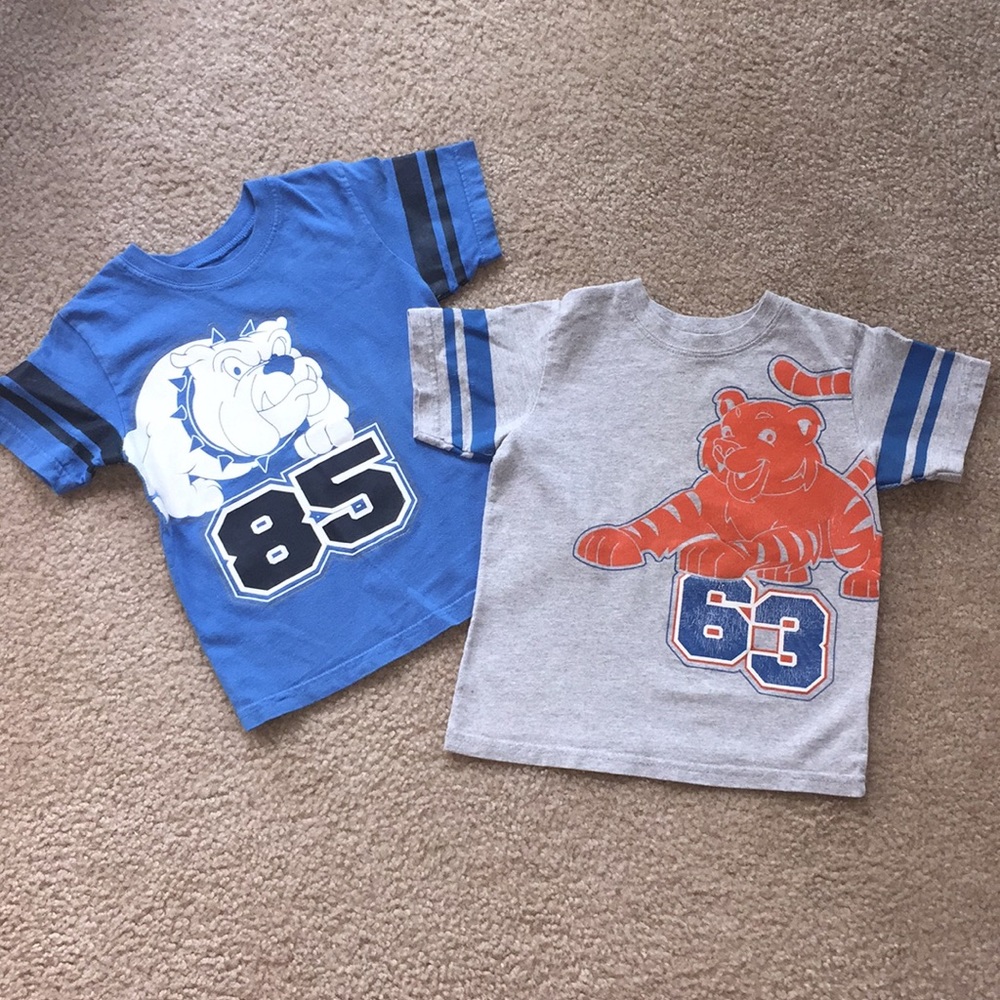 2️⃣ Two Graphic Boy T Shirts